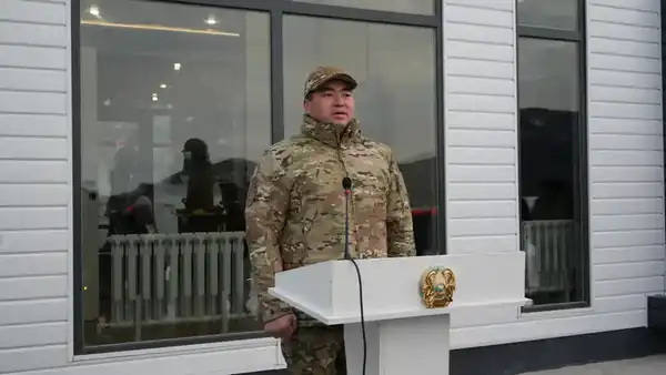 Глава МЧС открыл новую модульную спасательную станцию на берегу озера Имантау (7)