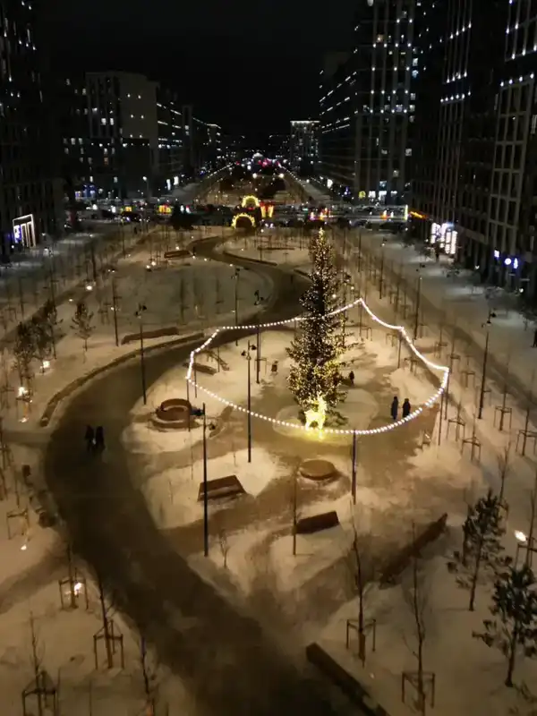 Горки, катки и новогодние елки: где в Астане расположены главные зимние локации (8)