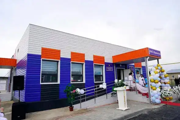 ТУРКЕСТАН: В КАЗЫГУРТСКОМ РАЙОНЕ ПРЕДОСТАВЛЕНЫ ДВА МЕДИЦИНСКИХ ОБЪЕКТА НА БЛАГО МЕСТНЫХ ЖИТЕЛЕЙ (2)