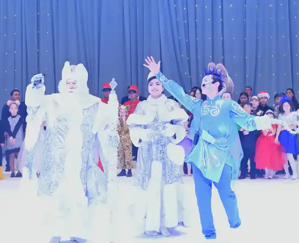 В Кызылорде прошел Президентский новогодний праздник «Ғажайыпқа толы Жаңа жыл» (7)