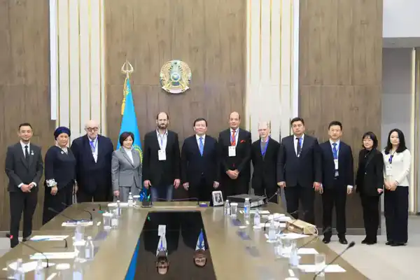 Встреча с иностранной делегацией в рамках международного форума Proftech Talks Aktobe 2025 (2)