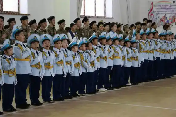 Полицейский класс "Жас сақшы" открылся в школе имени Бауыржана Момышулы в Актобе (2)