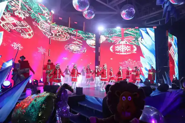 Президентская елка прошла для школьников Актюбинской области (9)