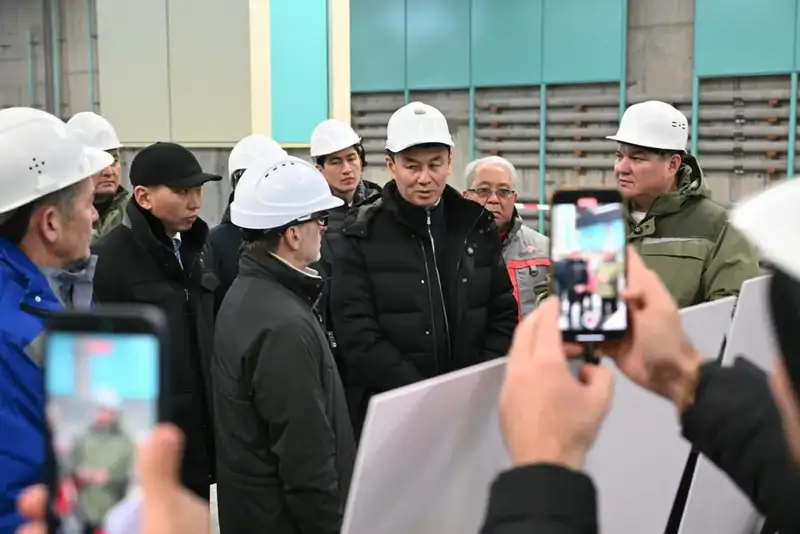 Дархан Сатыбалды ознакомился с ходом строительства новой станции метро «Калкаман» (5)