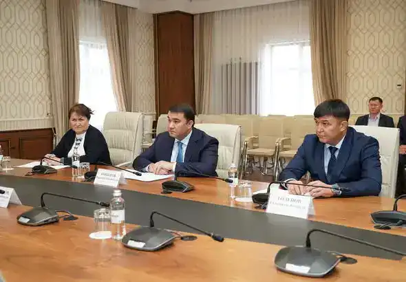 НУРАЛХАН КУШЕРОВ ВСТРЕТИЛСЯ С ГЛАВНЫМ ДИРЕКТОРОМ ПО ПРОИЗВОДСТВУ КОМПАНИИ «КАЗАТОМПРОМ» (3)