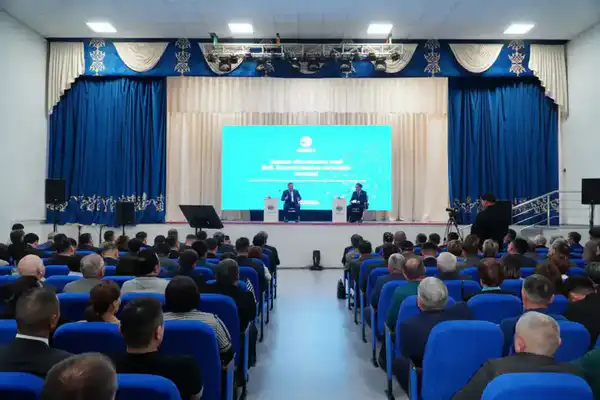 Аким Акмолинской области Марат Ахметжанов встретился с жителями Ерейментауского района (7)