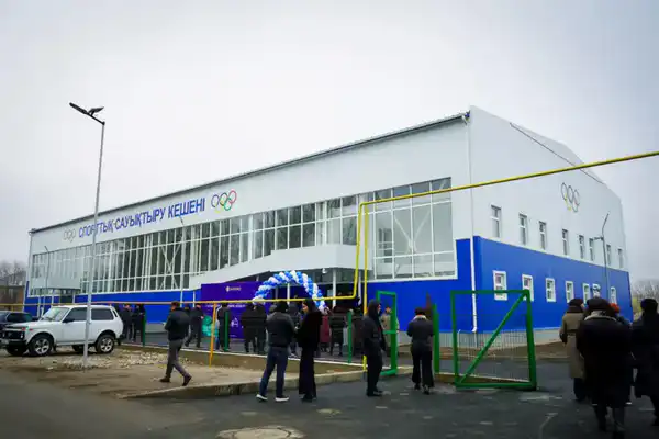 В Байзакском районе открыт новый спортивный комплекс (8)