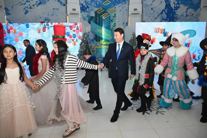 В Алматы состоялась Президентская новогодняя елка (3)