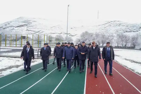 ТУРКЕСТАН: В КАЗЫГУРТСКОМ РАЙОНЕ ОТКРЫЛСЯ СОВРЕМЕННЫЙ СПОРТИВНЫЙ КОМПЛЕКС (6)