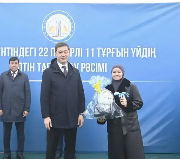 В Шиелийском районе вручили ключи от новых домов (3)