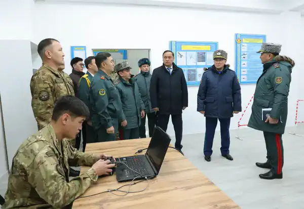 Военную казарму на 120 мест открыли в Жамбылской области (4)