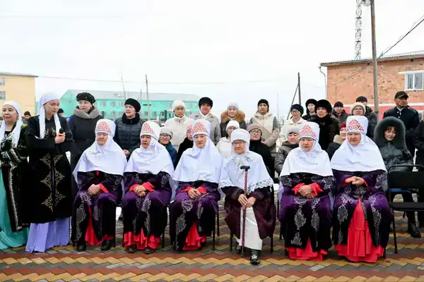 Состоялось открытие спортивного комплекса в селе Алгабас (3)