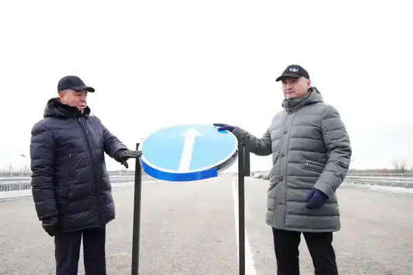 В ЗКО введена в эксплуатацию новая транспортная развязка (8)