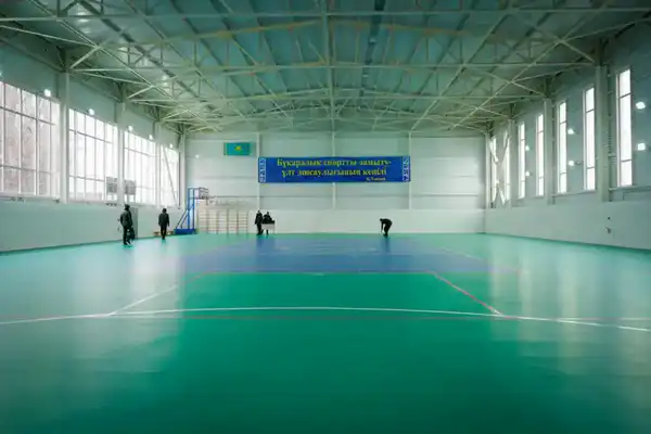 В Байзакском районе открыт новый спортивный комплекс (6)