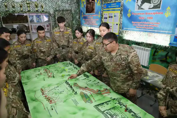 «Жас бүркіт»: как военно-патриотический клуб Национальной гвардии меняет школьную среду (3)