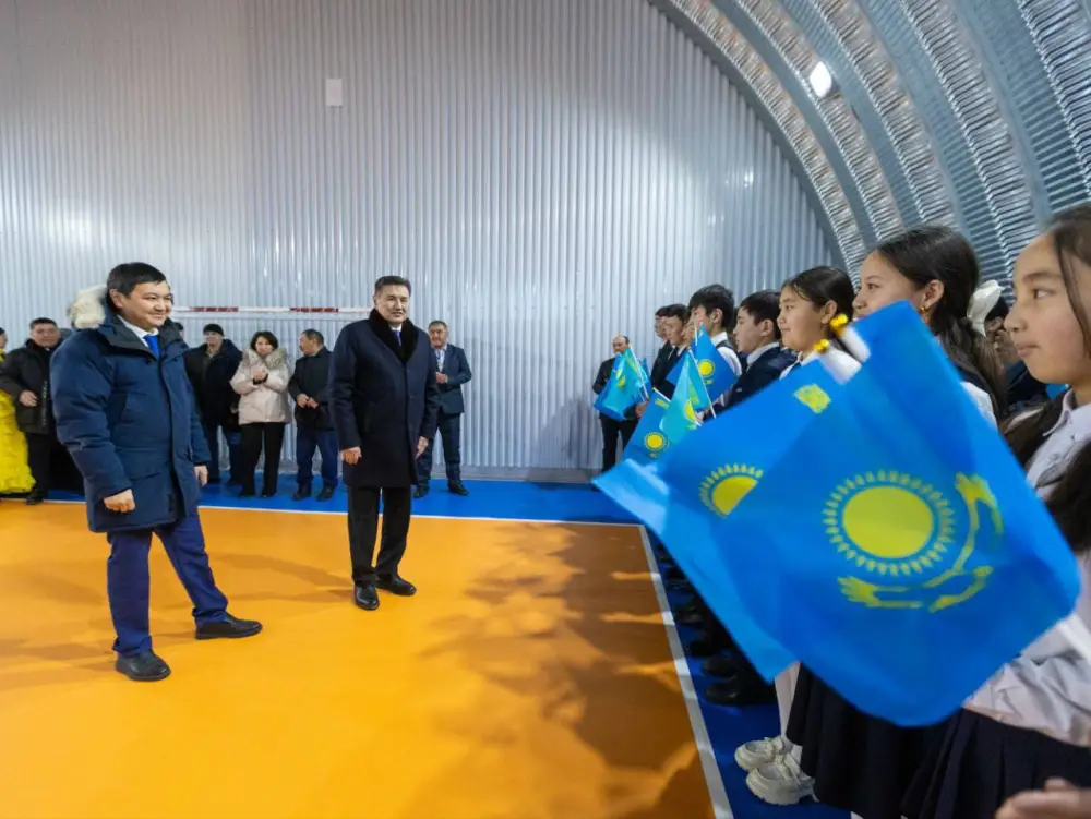 В селе Кокбастау построен новый спортивный комплекс (7)