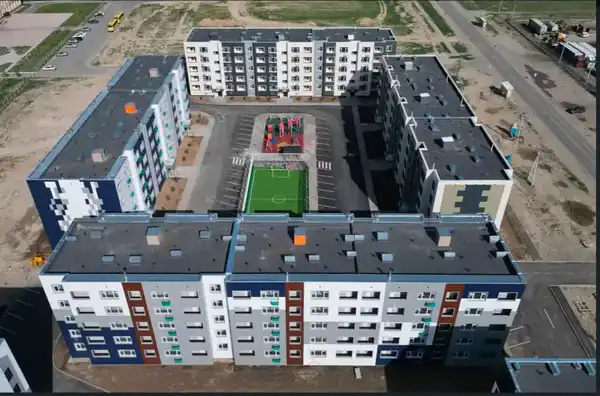 46 многоквартирных домов возводят в Жамбылской области (8)