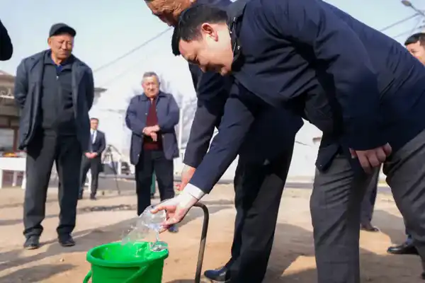 В ШЫМКЕНТЕ В ЖИЛОМ МАССИВЕ "АЙКӨЛ" ЗАПУСТИЛИ СИСТЕМУ ВОДОСНАБЖЕНИЯ (4)