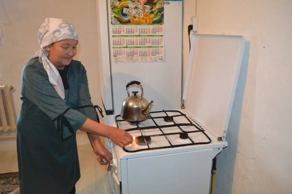 В трех селах Шалкарского района дали газ (5)