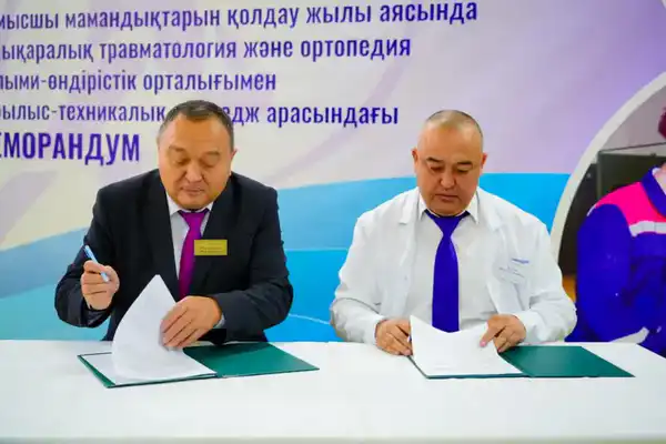 В Астане официально открыли производство отечественных медицинских изделий для травматологии и ортопедии (8)