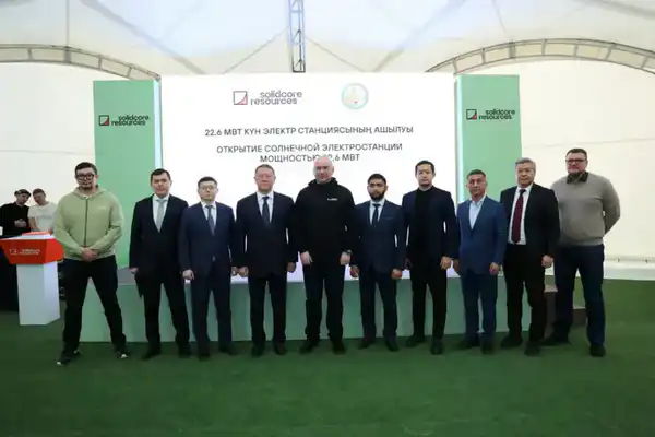 В Костанайской области запущена первая солнечная электростанция (4)