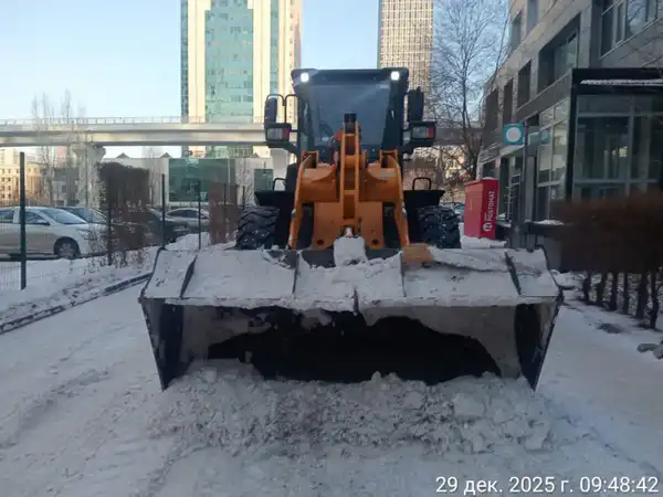 Почти 3 000 дорожных рабочих и свыше 1 400 единиц спецтехники задействованы в снегоуборочных работах в Астане (9)