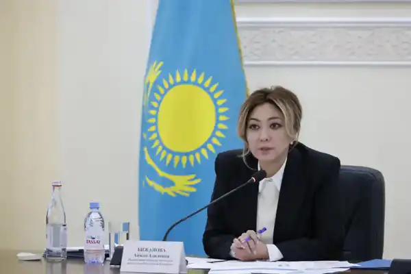 Первый вице-министр торговли и интеграции РК Айжан Бижанова посетила область Жетісу с рабочей поездкой (8)