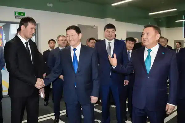 В г.Кокшетау Генеральный Прокурор открыл здание спортивного комплекса «Көкше Арена» (6)