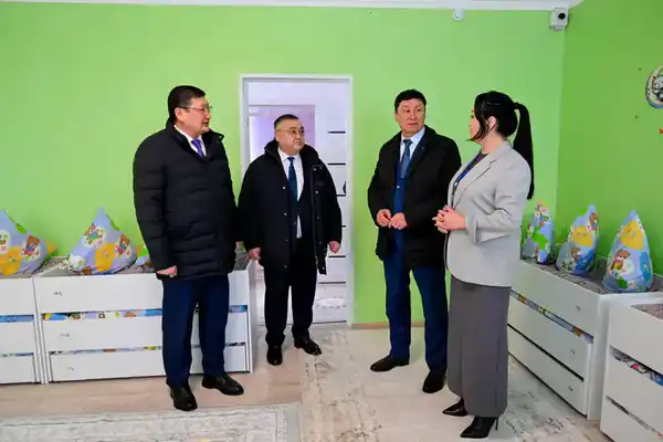 В селе Кайнар обновлены котельные и впервые за 30 лет построен детский сад (8)