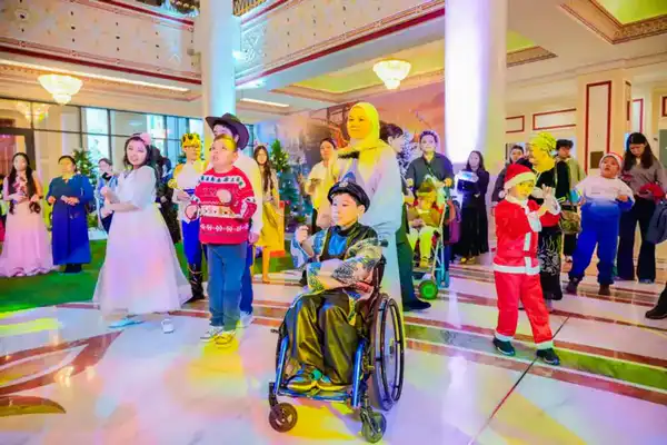 Президентская елка для малышей прошла в Астане (4)