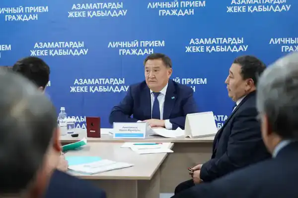 Аким Акмолинской области Марат Ахметжанов встретился с жителями Ерейментауского района (4)