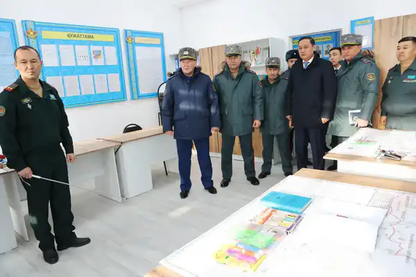 Военную казарму на 120 мест открыли в Жамбылской области (7)