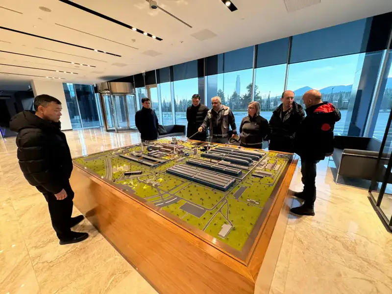 Делегация Алматинской области посетила один из крупнейших медеперерабатывающих заводов Турции (3)