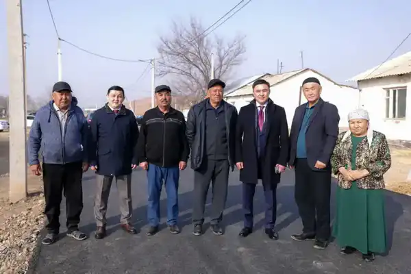 В ШЫМКЕНТЕ В ЖИЛОМ МАССИВЕ "АЙКӨЛ" ЗАПУСТИЛИ СИСТЕМУ ВОДОСНАБЖЕНИЯ (6)