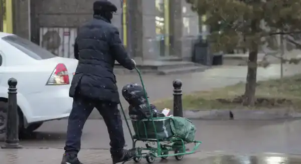 Зима в Казахстане