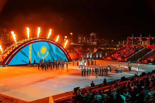 Военные музыканты Вооруженных сил Казахстана успешно выступили на І Международном фестивале военной музыки в Дохе (7)