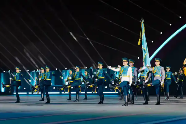 Военные музыканты Вооруженных сил Казахстана успешно выступили на І Международном фестивале военной музыки в Дохе (2)