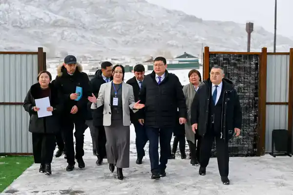 В селе Кайнар обновлены котельные и впервые за 30 лет построен детский сад (7)