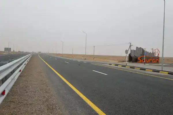 ТУРКЕСТАН: РАЗВОРОТНАЯ ПЛОЩАДКА НА АВТОДОРОГЕ М-32 «САМАРА-ШЫМКЕНТ» КАПИТАЛЬНО ОТРЕМОНТИРОВАНА И ВВЕДЕНА В ЭКСПЛУАТАЦИЮ (2)