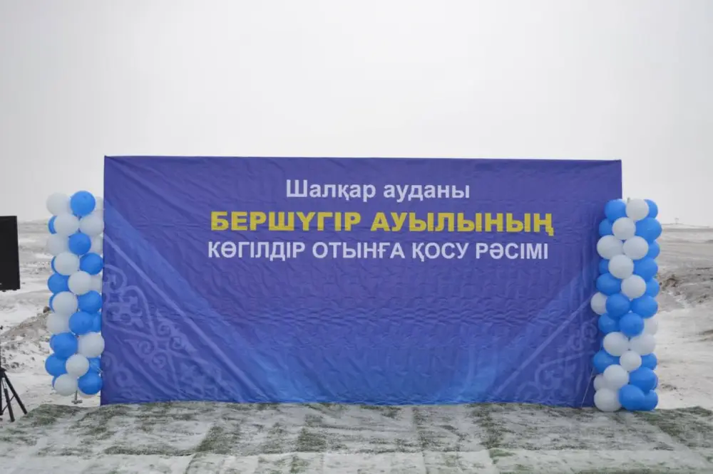 В трех селах Шалкарского района дали газ (4)