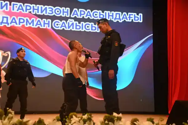 Жайдарман среди военных прошел в Актауском гарнизоне (6)