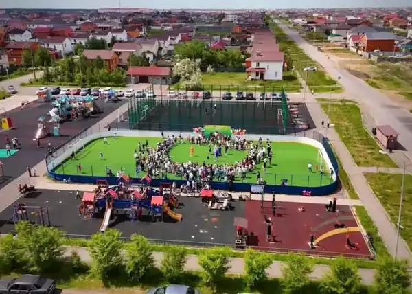 170 дворов и общественных пространств благоустроили в Астане (8)