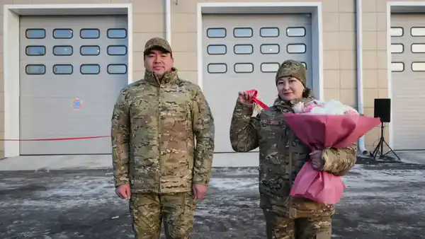 Глава МЧС открыл новую пожарную часть в Северо-Казахстанской области (3)