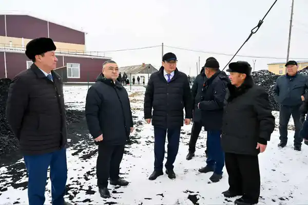 В село Алгабас проведена питьевая вода, в школе установлены новые котлы (5)