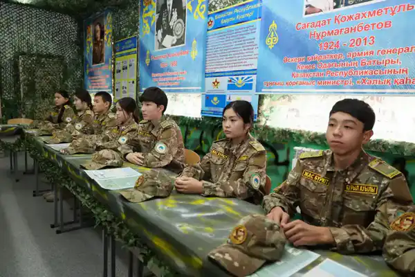 «Жас бүркіт»: как военно-патриотический клуб Национальной гвардии меняет школьную среду (4)