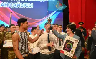 Конкурс Жайдарман в Актау: укрепление морального духа военнослужащих через позитивные мероприятия