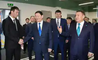 В Кокшетау торжественно открыт спорткомплекс Kokshe Arena с залами для различных видов спорта