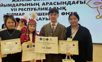 Учащиеся Туркестанской области завоевали призовые места на республиканском конкурсе ораторского искусства "Ділмар" в Алматы