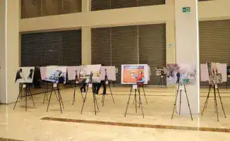 Фотовыставка «Еңбек» открылась в Конгресс-холле Туркестана