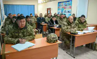 В Таразе стартовал набор кандидатов на воинскую службу в резерве